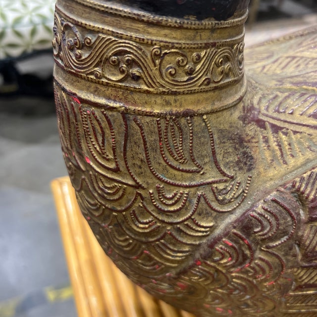 Wood 19th Century Chinese Swan Sculpture For Sale - Image 7 of 8