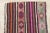 Pink 1990s Traditional Pink Striped Rug For Sale - Image 8 of 11