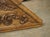 Brown 18th Century French Carved Oak Overdoor Pediment With Winged Cherub For Sale - Image 8 of 18