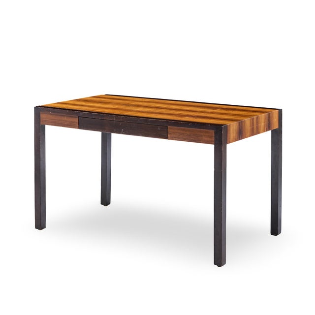 Mid-Century Modern Harvey Probber Mid Century Rosewood and Ebonized Mahogany Writing Desk For Sale - Image 3 of 9