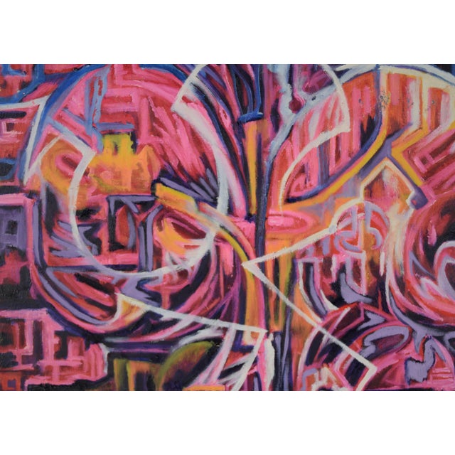 "Visions of the Metropolis" - Original Surrealist, Oil on Canvas Original oil painting from Bay Area artist Travis Flack...