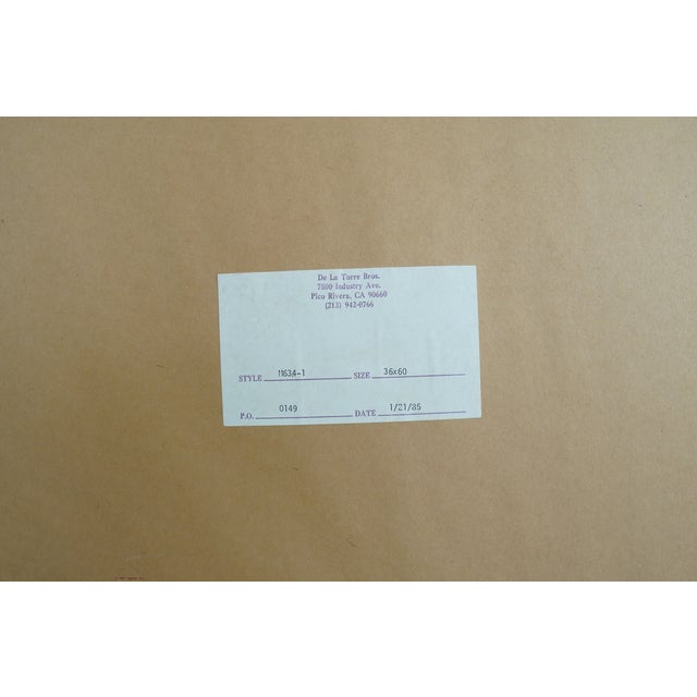 Vintage De La Torre Bros. Louis XV Style Giltwood Wall Mirror For Sale - Image 16 of 16