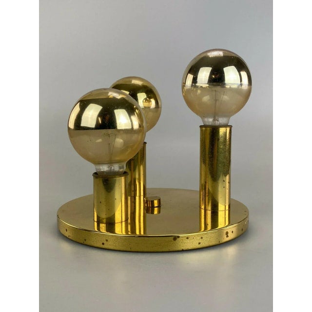 1960s Brass Ceiling Lamp, 1960s For Sale - Image 5 of 11