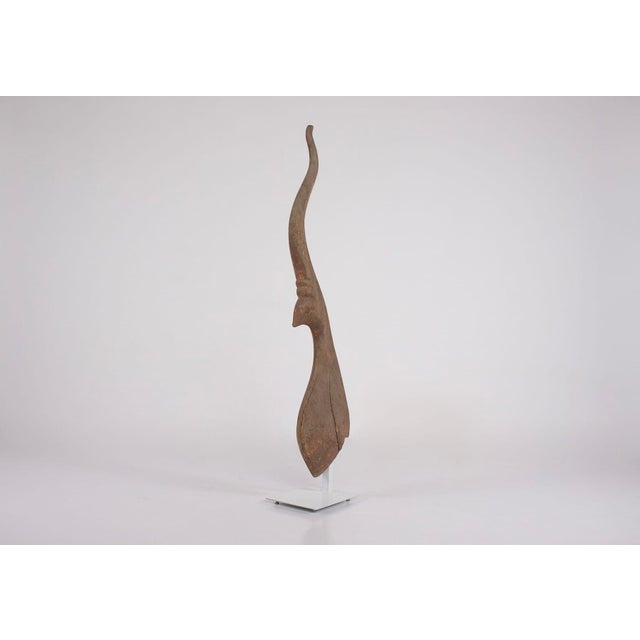 Thai Artist, Chofa Garuda Sculpture, Wood, 1920s For Sale - Image 13 of 13