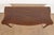 Arthur Brett & Sons English Regency Louis XVI Banded Mahogany Serpentine Sideboard Buffet or Console Table, Newly Refinished For Sale - Image 9 of 12
