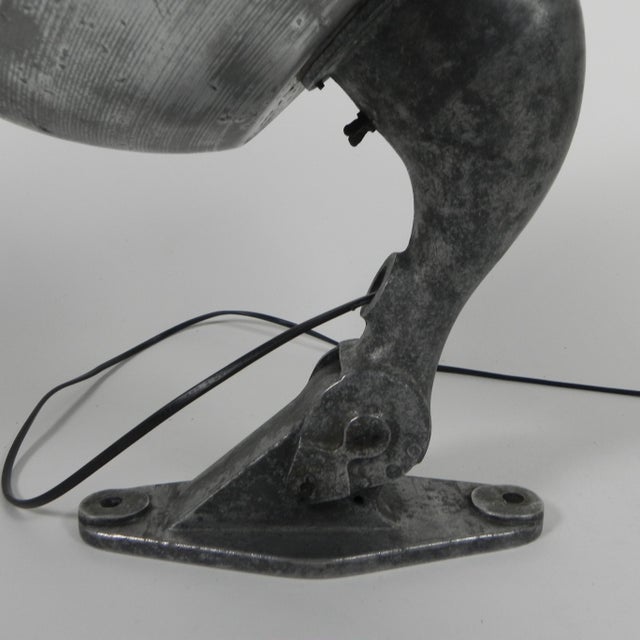 Metal Industrial Aluminum Street Lamp, 1950s For Sale - Image 7 of 17