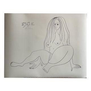 Pablo Picasso, Nu Assis, 2002, Copyright Sucession Picasso/ Vg Bild Kunst Bonn, Paper For Sale