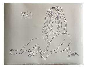 Pablo Picasso, Nu Assis, 2002, Copyright Sucession Picasso/ Vg Bild Kunst Bonn, Paper