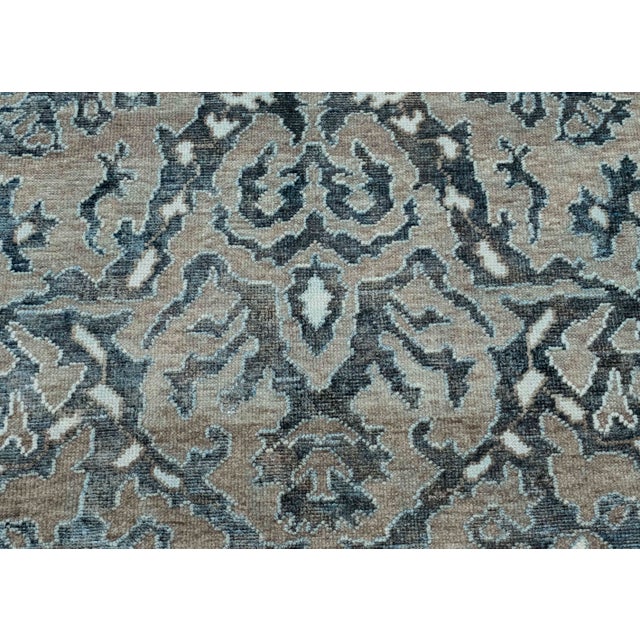 Turkish Oushak Rug 9'2" x 12' #18619 For Sale In Houston - Image 6 of 8