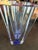 Transparent Kosta Boda Blue Orbit Vase For Sale - Image 8 of 8