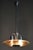 Art Deco Chandelier in Aluminium and Marbled Glass, Czech, 1940s For Sale - Image 12 of 14