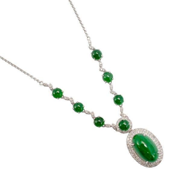 Gender: Ladies Metal Type: 18K White Gold Length: 18.00 inches Width: 14.50 mm Weight: 11.09 grams Ladies 18K white gold...