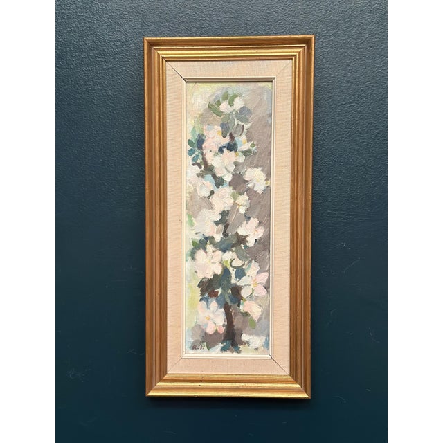 Richard Ingelsson, Still Life with Flowers, 1960s, Oil on Panel, Framed For Sale - Image 12 of 16