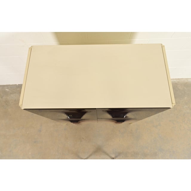 Raymond Loewy for Doubinsky Frères Mid-Century Modern Highboy Dresser, 1960s For Sale - Image 9 of 12