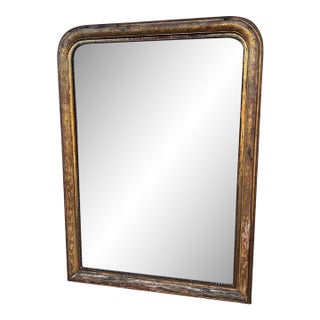 Louis Philippe Gilt Mirror For Sale