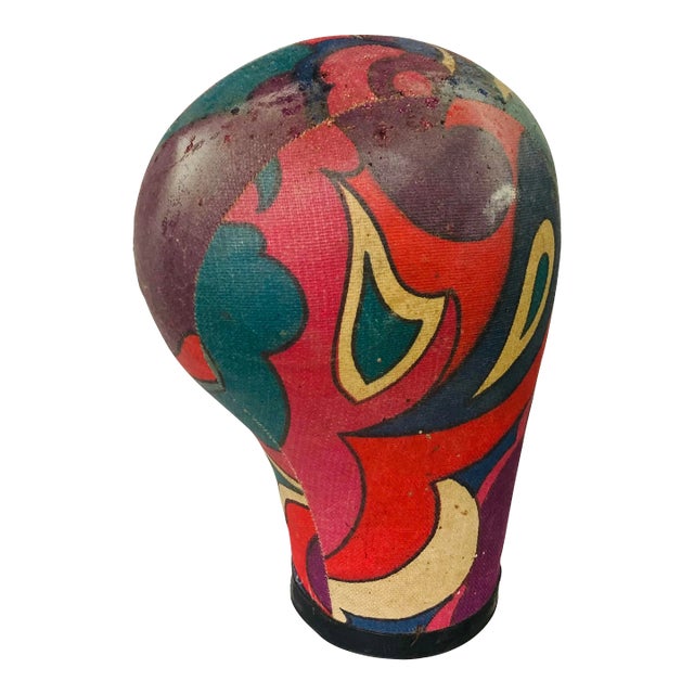 Pucci Style Vintage Hat Form For Sale