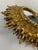 Gold Large Vintage 1960s Florentine Style Sunburst Mirror, Made in Italy For Sale - Image 8 of 18