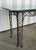 Early 20th Century Early 20th Century Glass Top Iron Table For Sale - Image 5 of 10