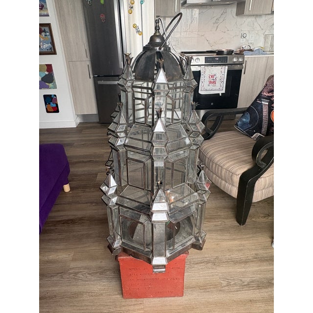 1970s Extra Large Moroccan Chandelier For Sale - Image 18 of 18