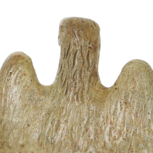 Vintage Handmade Stone Eagle For Sale - Image 9 of 10