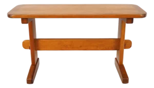 Vintage Wooden Refectory Trestle Table