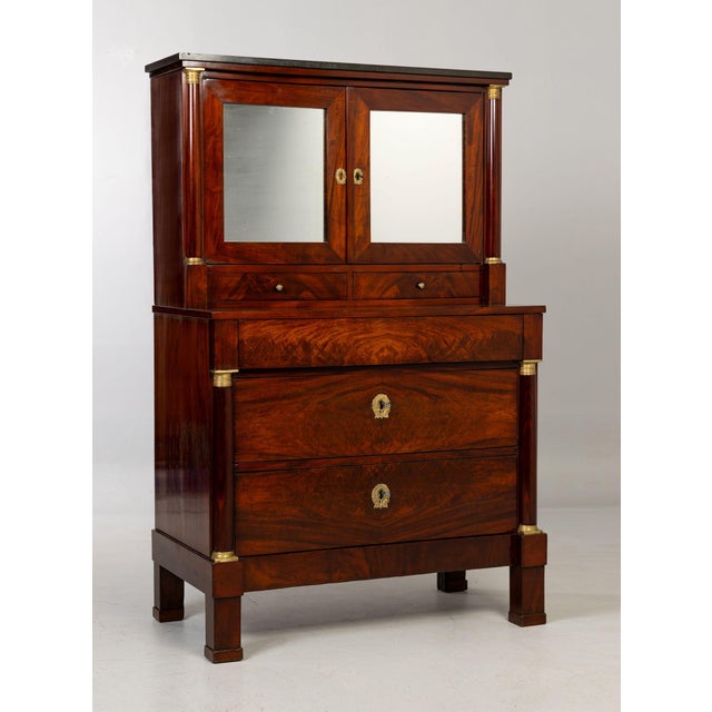 Empire Mirrored Chest of Drawers For Sale - Image 14 of 14