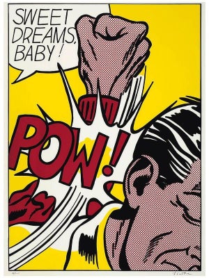 Roy Lichtenstein Sweet Dreams Art Print