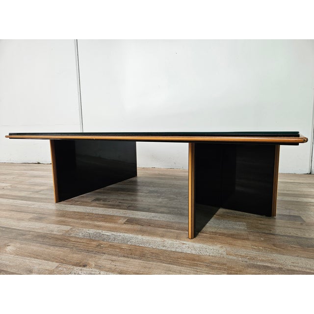 Coffee Table with Mirrored Top attributed to Pierre Cardin, 1970 For Sale - Image 10 of 15