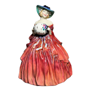 1943 English Royal Doulton Porcelain Genevieve Figurine (Hn 1962) (Retired)