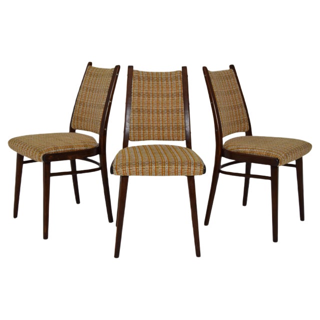 Mid-Century Chairs from Ton, 1960s, Set of 3 For Sale