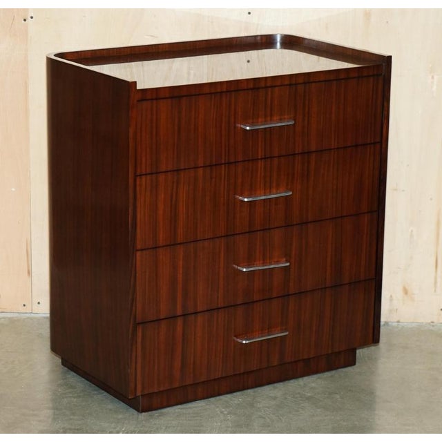 Macassar Metropolis Chest of Drawers from Ralph Lauren, Set of 2 For Sale - Image 3 of 18