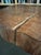George Nakashima Mid Century Live Edge Coffee Table Maple Brass Legs For Sale - Image 4 of 10