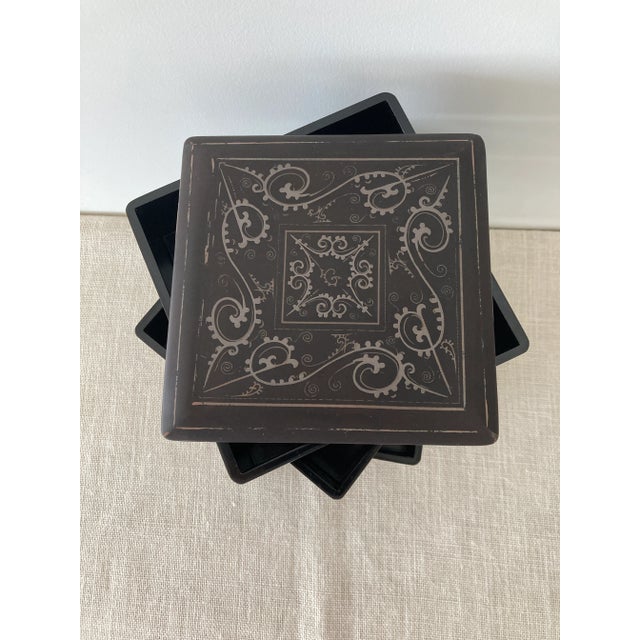 Japanese Vintage Japanese Jubako Bento or Storage Box Meiji Makie Lacquerware For Sale - Image 3 of 12