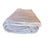 Antique French Oat Linen Sheet Monogrammed Rustic Luxe Hemp Linen Style Trousseau Bedding For Sale - Image 10 of 10