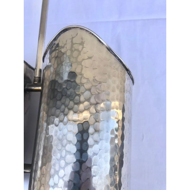 Italian Silverplated Wine Bottle Holder in the Style of Lino Sabattini, 1970s For Sale - Image 9 of 11