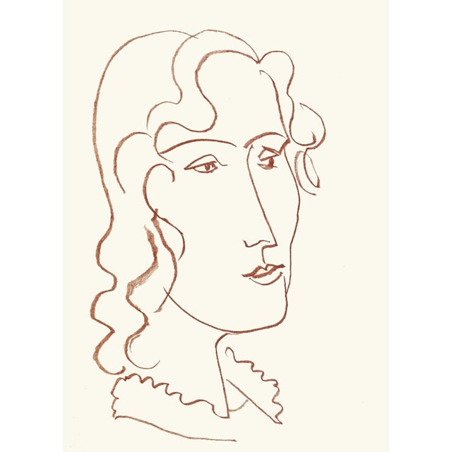 Country: France Title: Florilege des amours – Plate 53 Medium: Sanguine lithograph Paper: Bouffant paper, size 11 x 8.75...