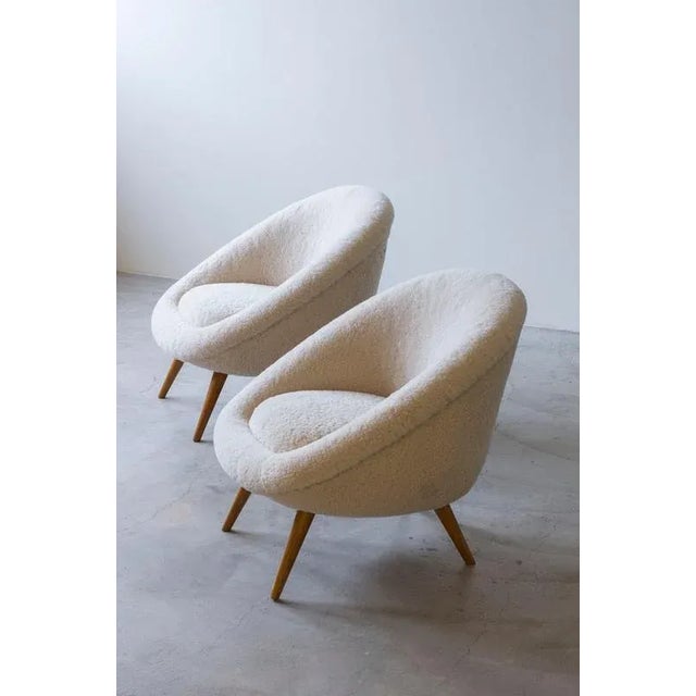 Set of Oeuf Lounge Chairs For Sale - Image 9 of 16