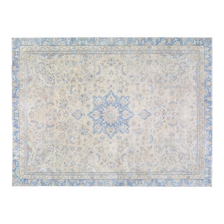 Vintage Hand Knotted Wool Rug, 8'x1010" For Sale