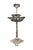 Exuding timeless garden charm and architectural presence, this multi-tier vintage cast iron plant stand features an...
