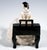 Piano Lady Crinoline at a Spinet attributed to Bertold Loeffler for Vienna Ceramics, 1913 For Sale - Image 4 of 7