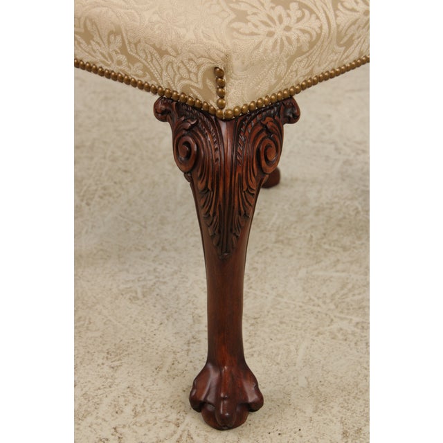 Karges Set of 8 Chippendale Clawfoot Dining Room Chairs For Sale - Image 15 of 18