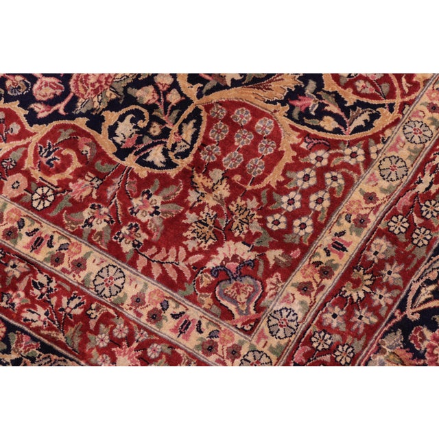 Designed with mesmerizing intricacy and gorgeous color palette, this hand-knotted masterpiece demonstrates the beauty and...