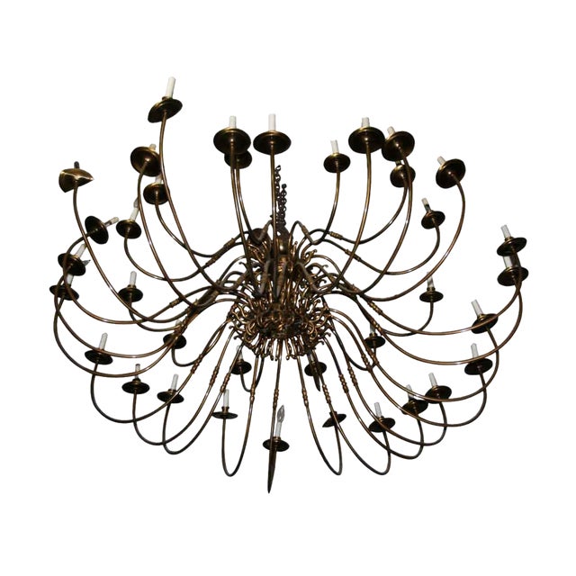 Antique Brass Williamsburg Ballroom Chandelier Chairish