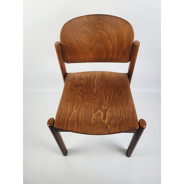 Vintage Chairs in Wood from Kush & Co, 1970s, Set of 2 For Sale - Image 12 of 14
