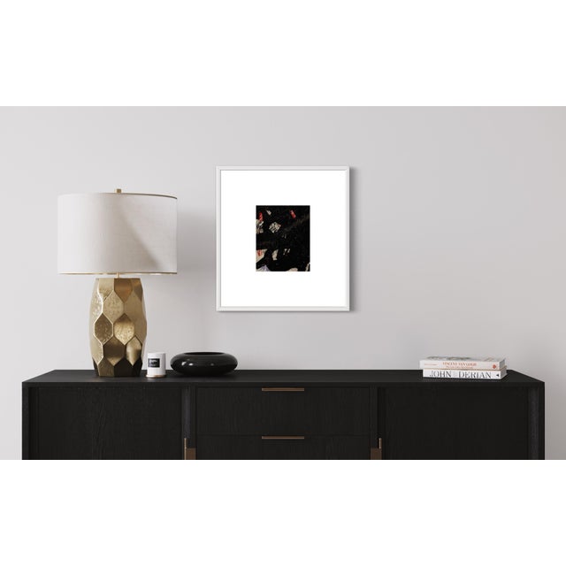 "The Roads I See #1" Abstract Painting on Paper by Ben Junta For Sale - Image 4 of 4