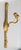 A lovely vintage Mid-Century Italian Florentine gilded wood and tole two arm candle wall sconce, circa 1950. This gorgeous...