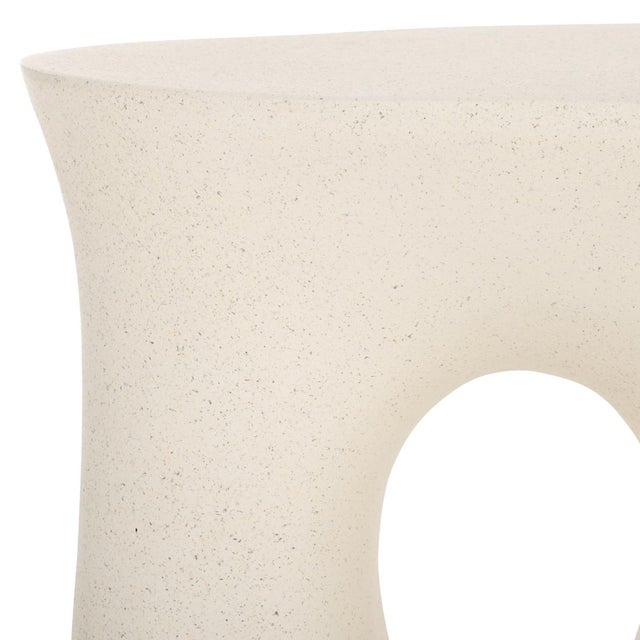 Spritely Home Irelyn Accent Table in White For Sale - Image 4 of 8