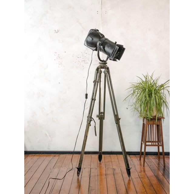 Patt 23N Follow Spot Floor Lamp from Strand Electric, England, 1960s For Sale - Image 10 of 15