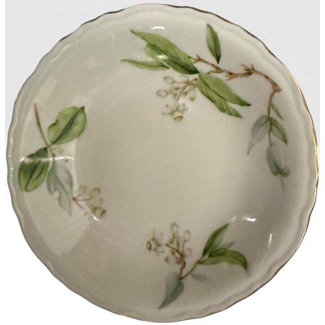 Vintage Theodore Haviland New York Orange Blossom Fine China Dinnerware 88 Piece Set For Sale - Image 11 of 18