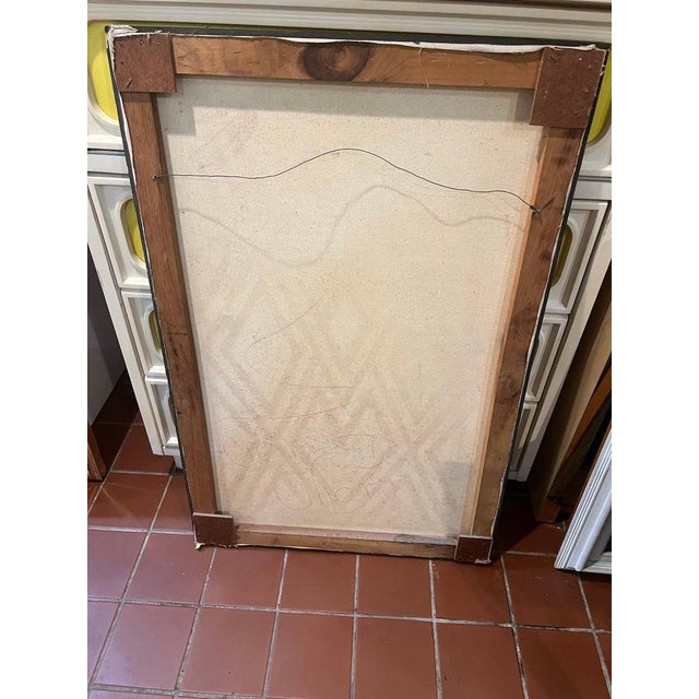 Post Modern Abstract Geometric Painting in the Style of Keith Haring For Sale - Image 16 of 18